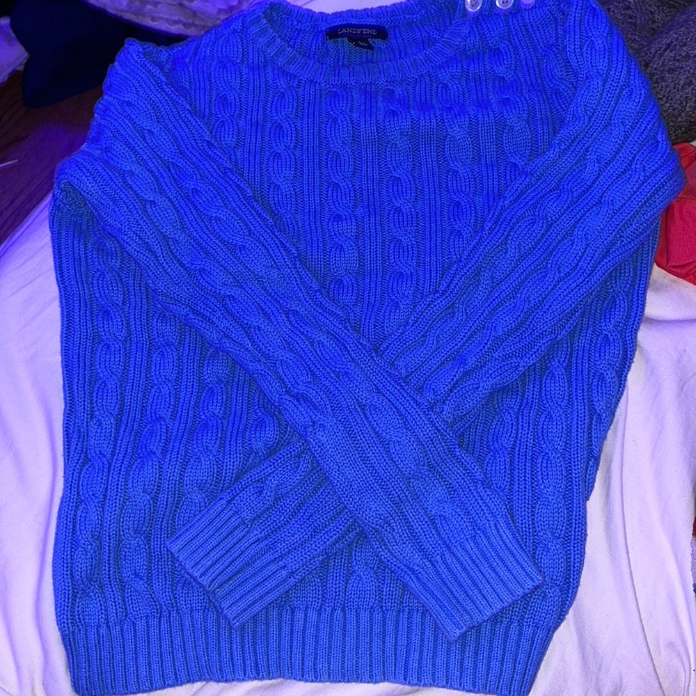 Adorable blue sweater